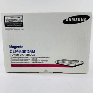 Nuevo cartucho de tóner magenta Samsung clp-500d5m - Imagen 1 de 4