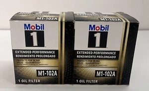 Filtro de aceite de rendimiento extendido Mobil 1 M1-102A protege para 20.000 millones (2 paquetes) - Imagen 1 de 3