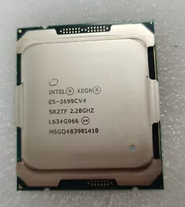 Intel Xeon E5-2699C V4 2.20GHz 22-Core SR2TF LGA2011-3 X99 Server CPU Processor - Picture 1 of 1