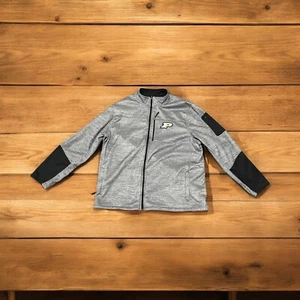 Chaqueta Colosseum Perdue Boilermakers Unisex XXL Gris Y Negro Cremallera Completa Vellón - Imagen 1 de 12