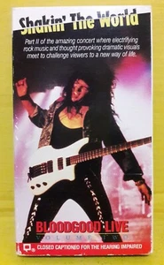 Bloodgood Live Volume 2 - Shakin' The World - VHS - Picture 1 of 2