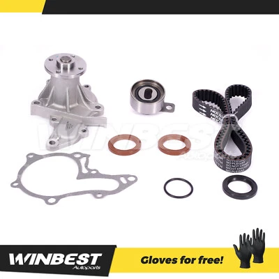 Timing Belt Kit Water Pump Set for 1993-1997 Toyota Corolla Geo Prizm 1.6L 4AFE — 第 1/4 张图片