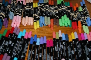 Marcadores de tinta clásicos estilo antiguo para escribir estampillas STAMPIN UP - envío combinado - Imagen 1 de 43