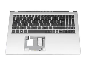 Acer Aspire 3 (A315-58) original Tastatur inkl. Topcase DE (deutsch) schwarz/sil - Afbeelding 1 van 4