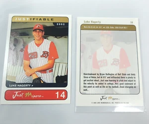 Just Minors Justificable 2002 Luke Hagerty #14 novato radiocontrol - Imagen 1 de 1