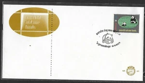 NETHERLANDS 1984 FIRST DAY COVER WORLD WILDLIFE FUND PANDA - Picture 1 of 1