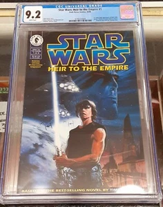 STAR WARS: HEIR TO THE EMPIRE #1 - 1st APP OF THRAWN - DHC/1995 - CGC 9.2 - Bild 1 von 2