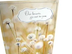 In Sympathy Condolences Funeral Thinking of You Greeting Card - Picture 1 of 3