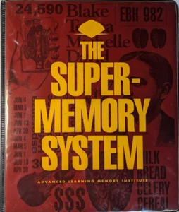 The Super Memory System Guide Advanced Learning Memory Institute Cassette & Book - Picture 1 of 3