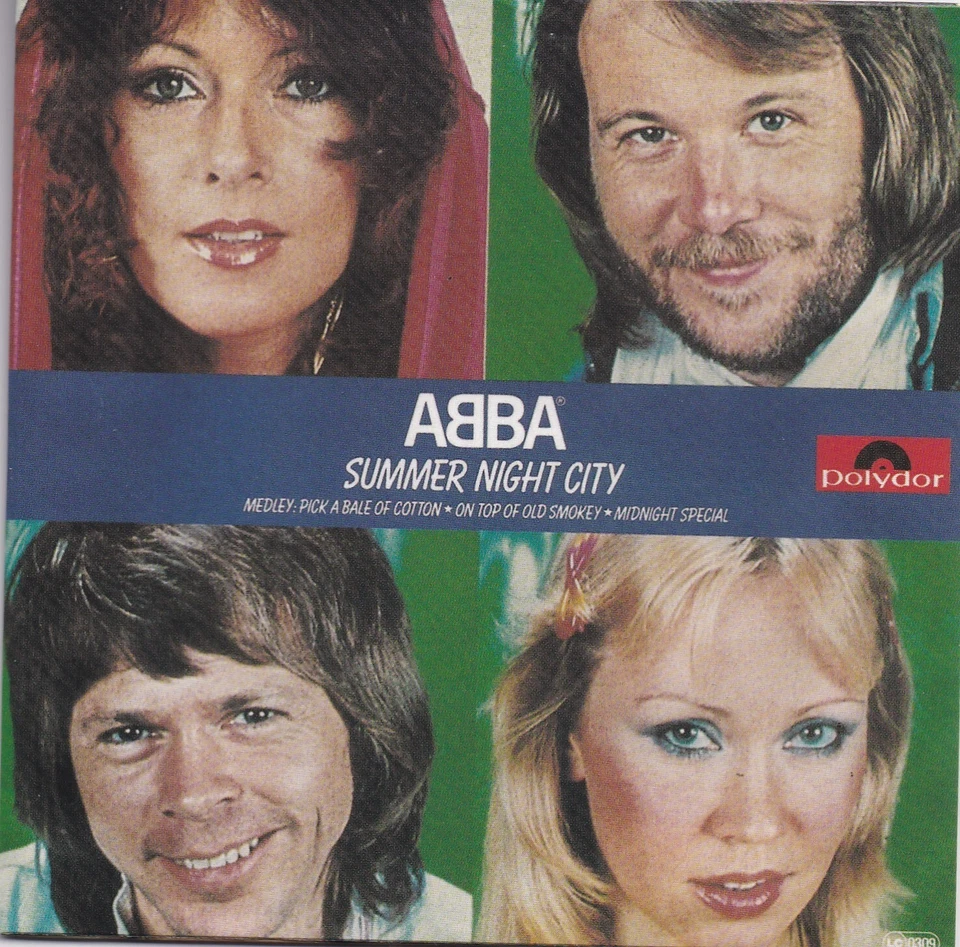 ABBA - Summer night city  (2 Track Maxi CD) Papphülle - Bild 1 von 1