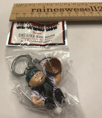VTG MLB Arizona Diamondbacks Baseball Catcher Keychain Lil Sports Brat NEW Cover