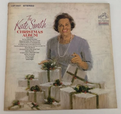 '66 Christmas Pop LP KATE SMITH Christmas Album RCA VICTOR stereo - Image 1 of 3