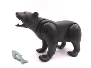 Playmobil Oso Negro Figura Animal Pardo / Campo Bosque Vida Silvestre Granja Lodge - Imagen 1 de 1