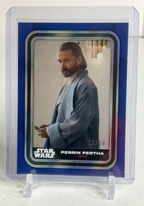 2023 Topps Star Wars Flagship #70 Perrin Fertha Blue 10/50 NM Andor - Picture 1 of 3