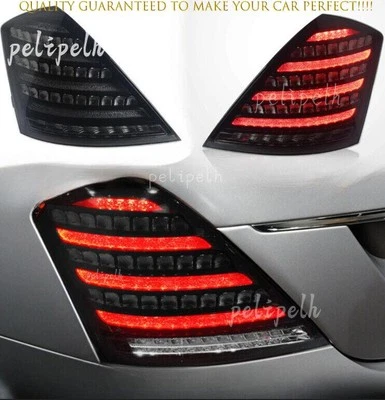 LED Smoke Black Tail Light Dynamic Signal For Mercedes-Benz S-class W221 06-2012 - Image 1 of 4