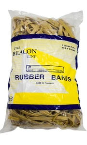 SSWBasics - Rubber Bands - Size 64 (3-1/2" x 1/4'') - 1lb Pack- Rubber Bands - Picture 1 of 1