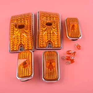 Fit for 2003-2009 Hummer H2 H2 SUT 2005-09 LED Cab Roof Marker Lights Kit 5pc - Picture 1 of 7