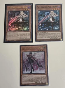 Sky Striker Ace 1st Edition Ultra Rare Yugioh TCG Card Lot ×3 Cards Total NM/M - Bild 1 von 4
