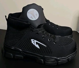 Mens Steel Toe Cap Work Boots Safety Shoes High Top Lightweight Outdoor Trainers - Picture 1 of 4