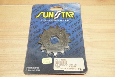 1985 Honda XR350R XR350 85-86 ATC350X roda dentada dianteira contador 13T Sunstar 33613 - Imagem 1 de 4