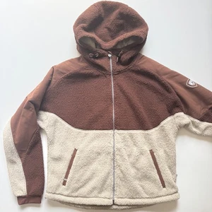 KUHL Elixir Hoody Womens Small High Pile Fleece Mocha Fuzzy Soft Never Worn - Picture 1 of 17