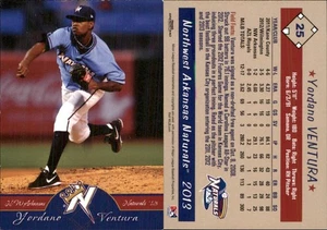 Yordano Ventura 2013 Grandstand Northwest Arkansas Naturals RC Card FREE SHIP - Picture 1 of 1
