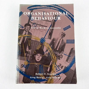 Organisational Behaviour Life At Work In Australia Robert P. Vecchio Greg Hearn - Picture 1 of 13