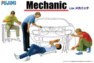1:24 Maßstab Mechaniker Figuren Zubehör Set Modellbausatz #886 - Bild 1 von 1