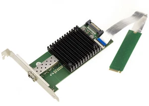 Carte M2 1 port réseau fibre SFP+ 10G 10 GIGABIT ETHERNET Intel 82599EN - Foto 1 di 4