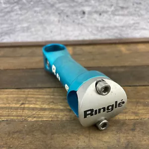 Vintage Ringle Threadless Stem Blue 1 1/8 25.4 mm 90s MTB 120 mm Mountain Ano - Picture 1 of 15