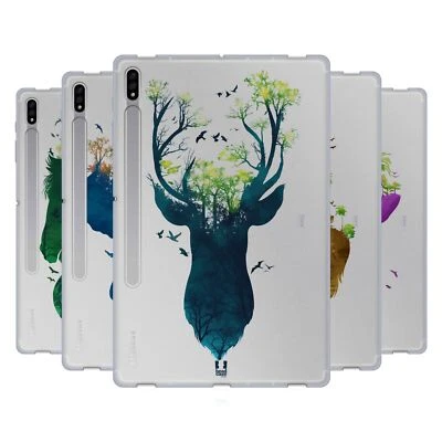 ГОЛОВА ЧЕХОЛ КОНСТРУКЦИЙ ДИКОЙ ПРИРОДЫ СИЛУЭТ МЯГКИЙ ГЕЛЕВЫЙ ЧЕХОЛ ДЛЯ ПЛАНШЕТОВ SAMSUNG 1 - Изображение 1 из 4