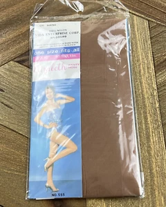 Vintage Sheer Elizabeth 100% Nylon Panty Hose Made In Hong Kong New Sealed - Picture 1 of 6
