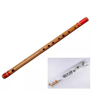 Flauta de bambú japonesa Yamamoto Shinobue 8 tonos de Japón NUEVA - Imagen 1 de 11