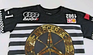 Mercedes / Audi Auto Racing Logo Shirt Women's Size Small Short Sleeve GB-12 - Picture 1 of 10