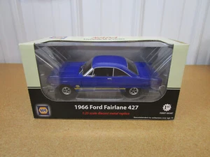 1966 Ford Fairlane 427 1st FIRST GEAR 1/25 NAPA tools toy car diecast box blue - Picture 1 of 7