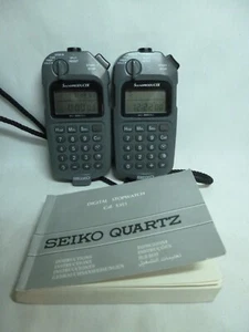 *PLEASE READ* 2 x Seiko Sound Producer S351 4A00 Music Broadcasting Stopwatch - Picture 1 of 1