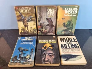 Vintage Sci Fi Paperback Job Lot Of 6 Books 1970s 1st & Early Editions Corgi - Picture 1 of 24