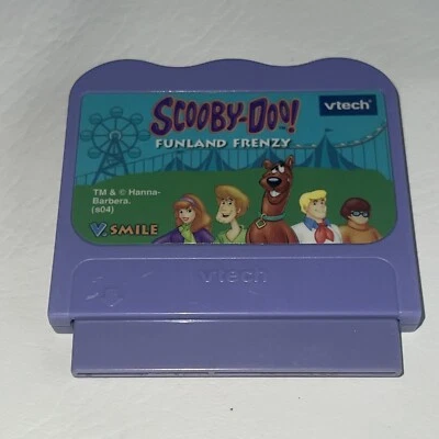 Vtech Vsmile Learning Cartridge Only Scooby Doo Funland Frenzy - GAME ONLY - Image 1 of 2
