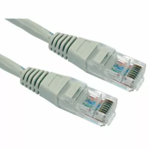 2m Grey Cat5e UTP Patch / Straight Networking Cable - C-PB5E-020-GRY-C - Picture 1 of 1