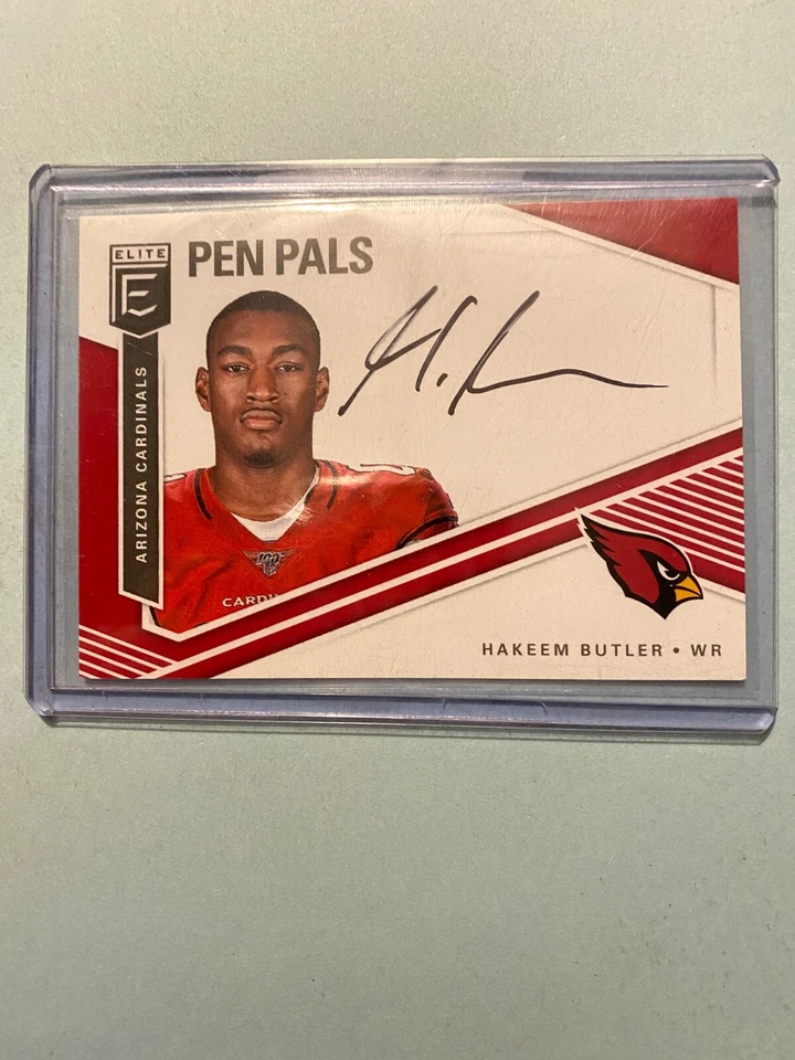 A39,157 - 2019 Elite Pen Pals #32 Hakeem Butler Autograph - Image 1 of 1
