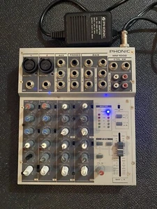 Phonic MM1002 Compact 10-channel Mixer Audio, Works Perfect, With Power Cable - Picture 1 of 4