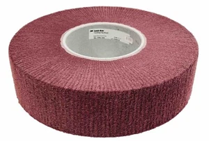3M Scotch Brite Aluminum Oxide Finishing Flap Wheel 5A Fine 12” x 3” x 5" - Picture 1 of 3