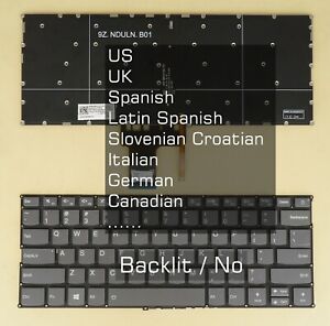 Keyboard For Lenovo IdeaPad 320s-13ikb D U, 720s-14ikb V720-14 V720-14ikb PC4SPB