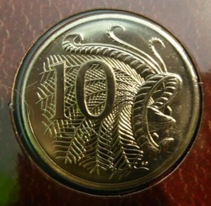 2005 Australian Ten cent 10c coin - Lyrebird - UNC ex mint set - Picture 1 of 2