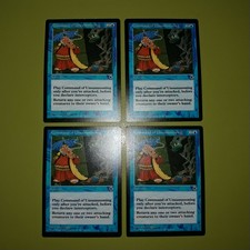 Command of Unsummoning x4 Portal 4x Playset Magic the Gathering MTG