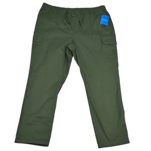 NEW Columbia Mens Trousers Cargo Pants 2X Regular Green - Picture 1 of 12