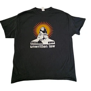 Rare Unwritten Law Band Tee Sphinx Graphic T-Shirt Herren XL Black Band Tee - Bild 1 von 5
