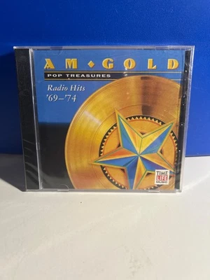 AM Gold Pop Treasures Radio Hits 69-74 (CD) 12 Tracks.…..BRAND NEW & SEALED! - Image 1 of 2