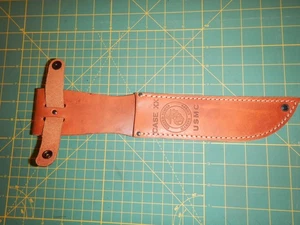 CASE XX  Knives * USMC K-BAR Leather Sheath * New Condition - Picture 1 of 6