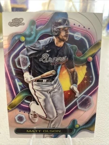 2023 Topps Cosmic Chrome - #170 Matt Olson MLB Braves - Picture 1 of 2